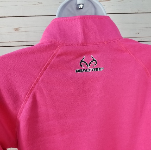 RealTree Pink Camouflage Hooded Sweatshirt - Picture 3 of 4
